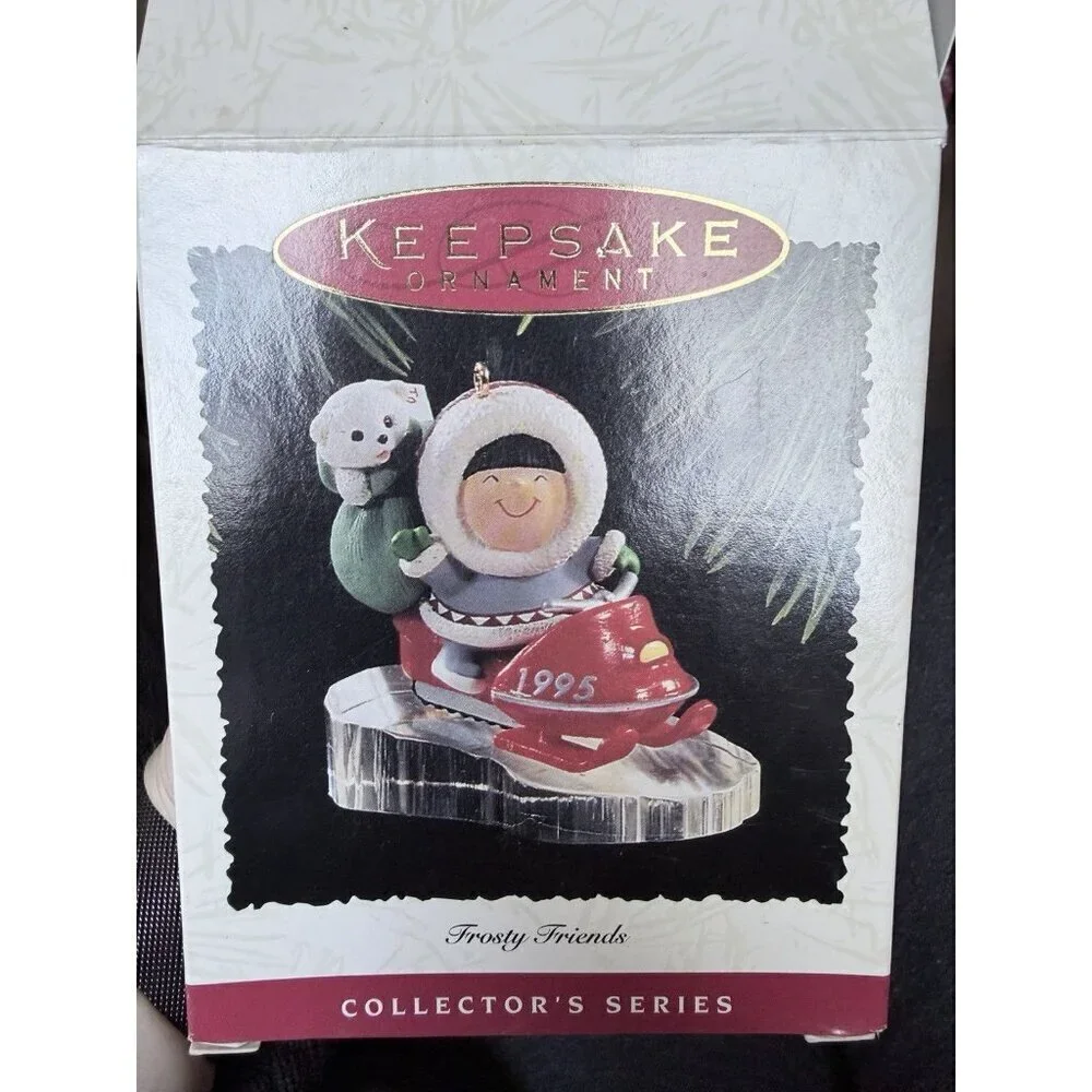 Frosty Friends 1995 Hallmark Keepsake Ornament 16th in Series w/box rare